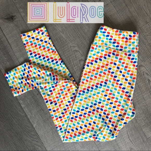 LuLaRoe Other - 💜LuLaRoe SOFT Women’s Leg Floral White Multicolor